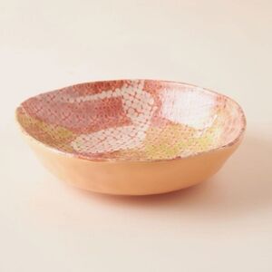 Anthropologie Cora Grain Bowl - Coral